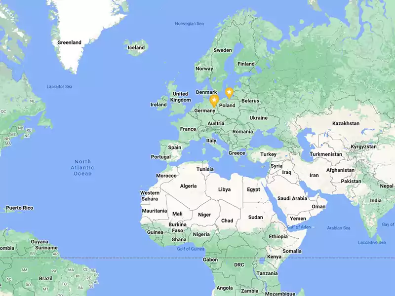 AEROsfera - Contact Map